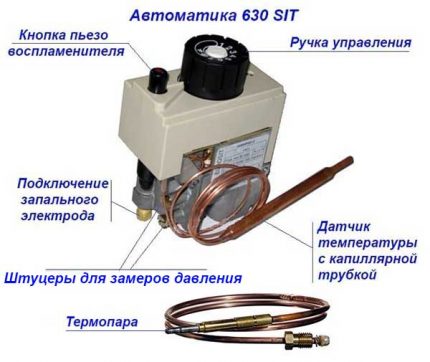 Газов клапан с пиезо запалване