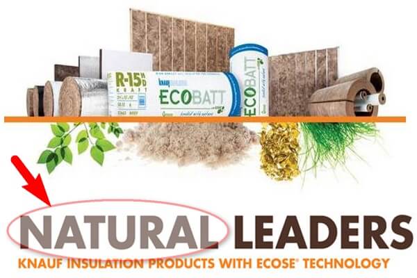 Gamme de produits naturels Knauf