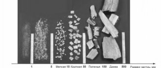 sciure et combustible BIO