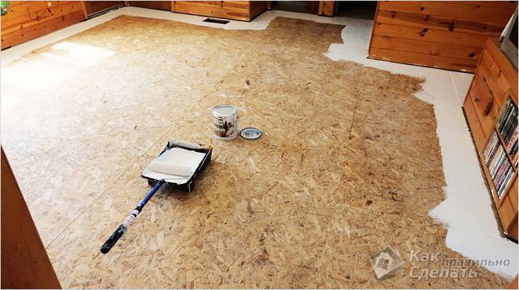 Plancher OSB