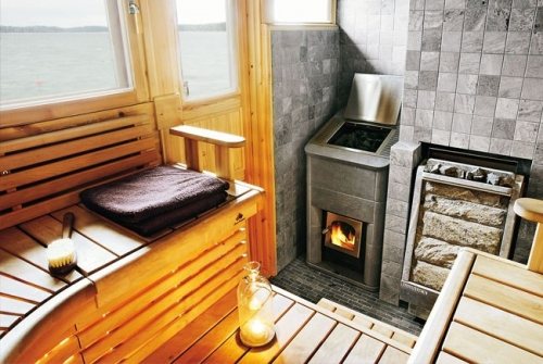 Kompor sauna gas sendiri: arahan untuk memasang dan menyambungkan dapur sauna gas || Kompor gas Sauna dengan pemanas tertutup