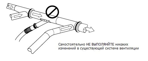 Индустриална вентилация - не правете промени в системата