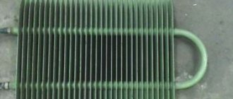 Radiateur en tube d'acier