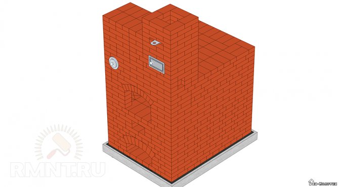 Направи си сам руска печка: чертежи и поръчка