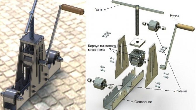 Étape 5: assemblage de toutes les pièces de la cintreuse à tube roulante maison