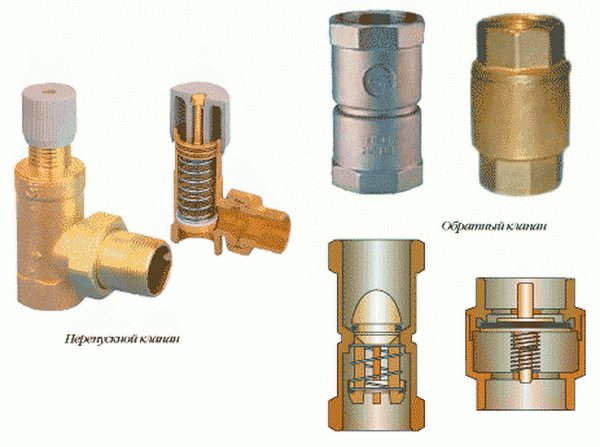 Монтирайте байпасен клапан в отоплителната система 1