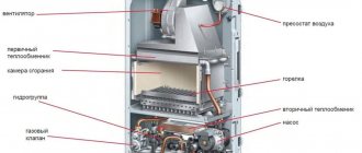 dispositif de chaudière murale à gaz