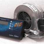 Ventilateur pour chaudière à combustible solide